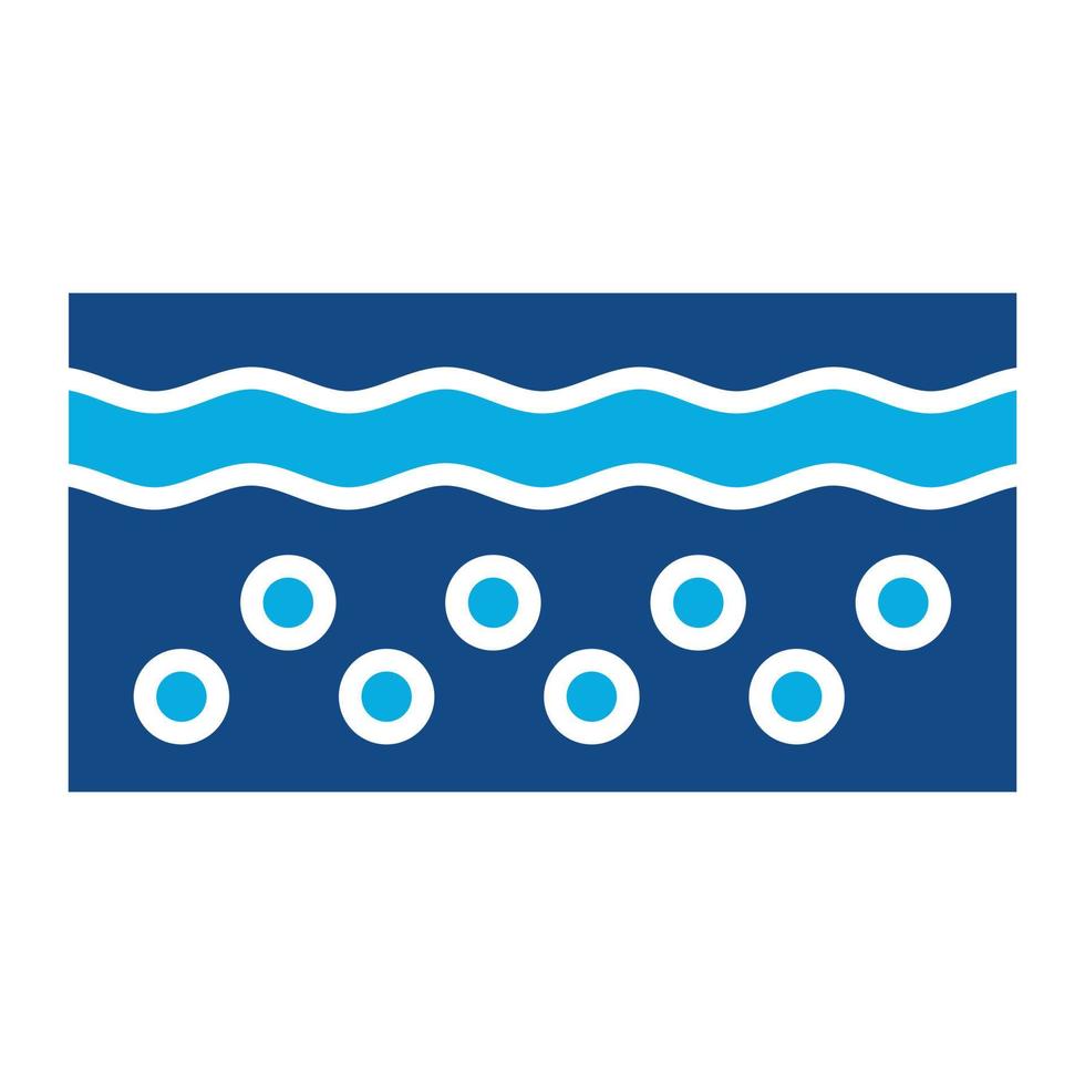 Skin Glyph Two Color Icon vector