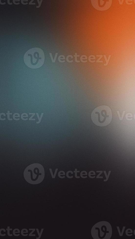Grainy gradient background, abstract soft colors, grain texture, blurred orange gray white spots on black, vertical frame photo