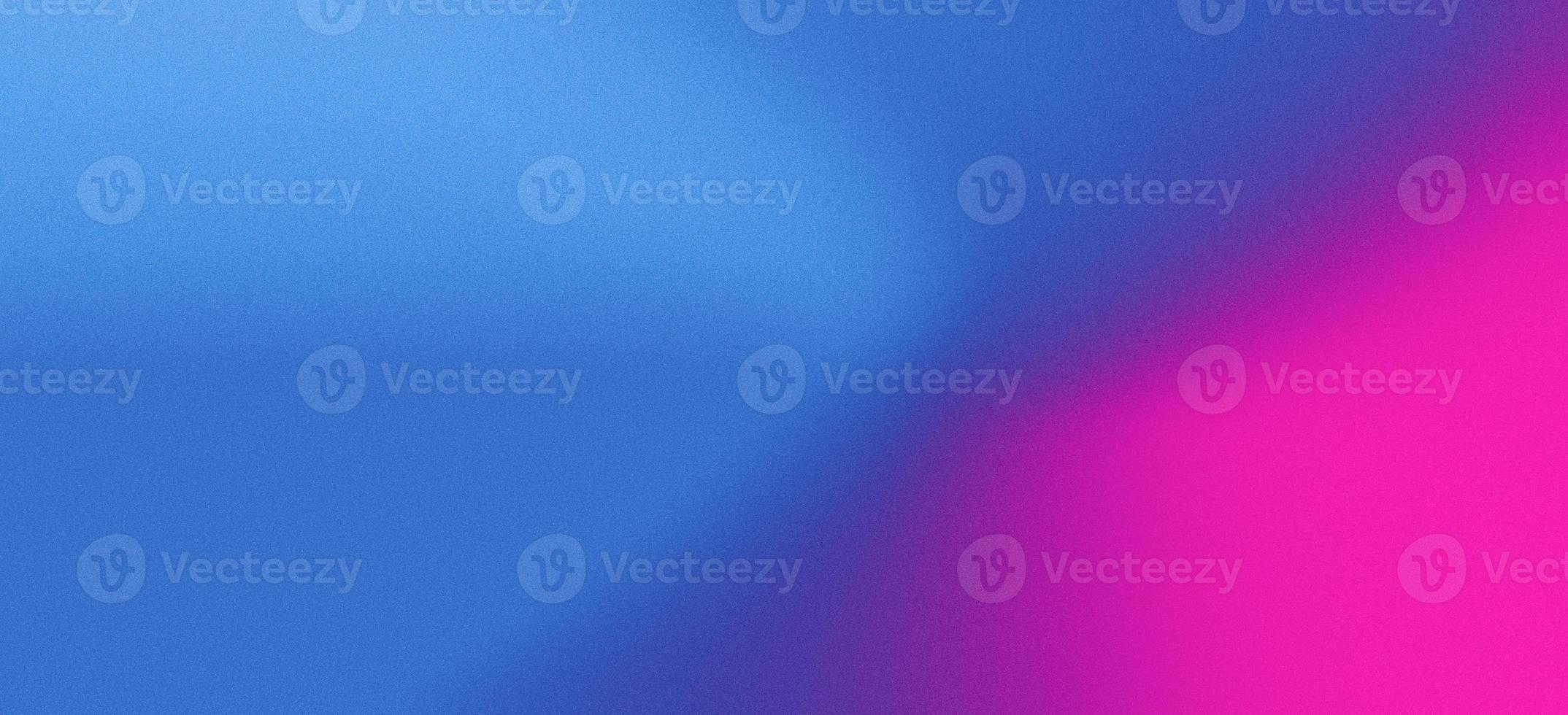 Blue magenta pink abstract gradient background with grainy texture effect, web banner design photo