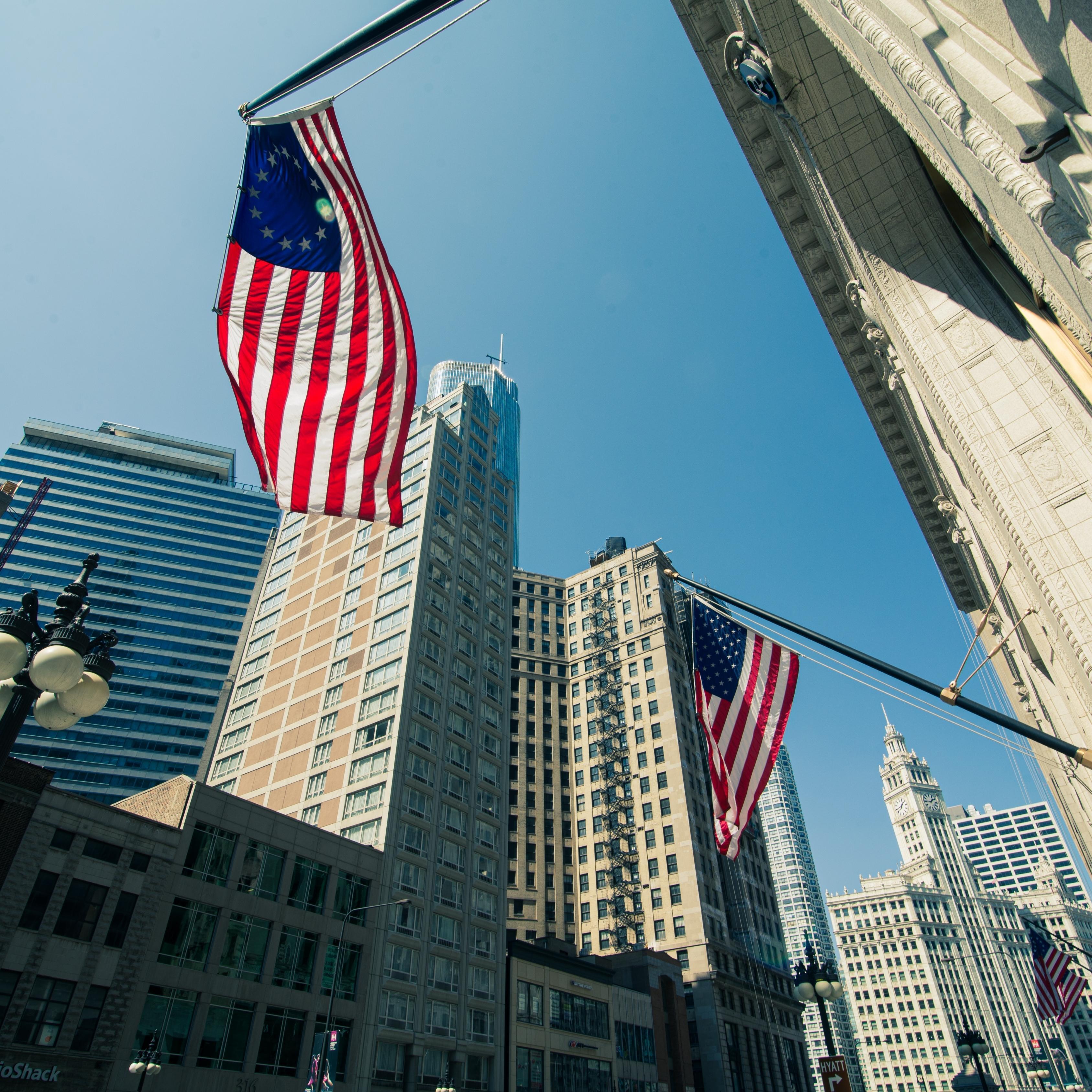 Chicago Flag Stock Photos, Images and Backgrounds for Free Download
