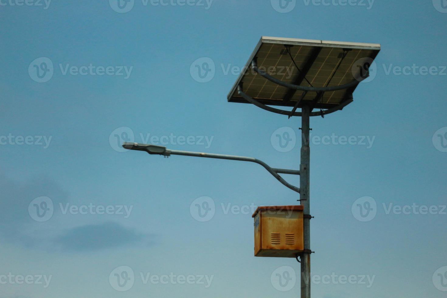 Solar Public Street Lighting is a lighting solution for roads photo