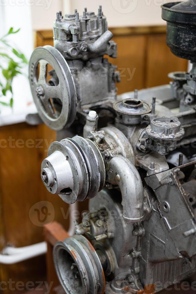 internal combustion engine for the car photo