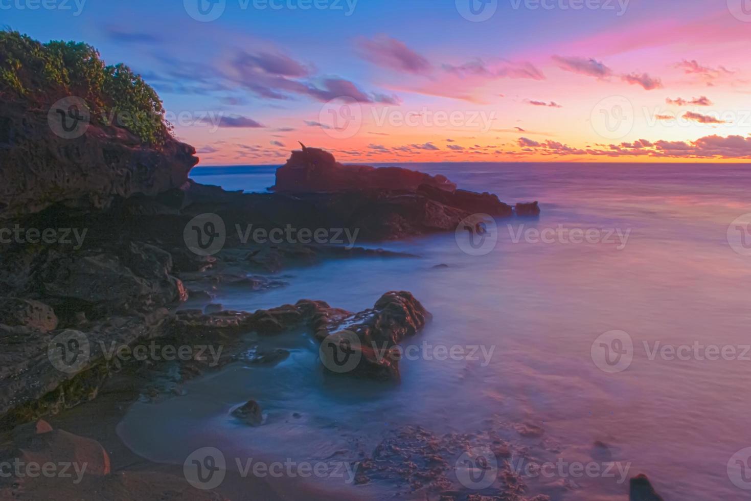 A beauty Sunset over the sea photo