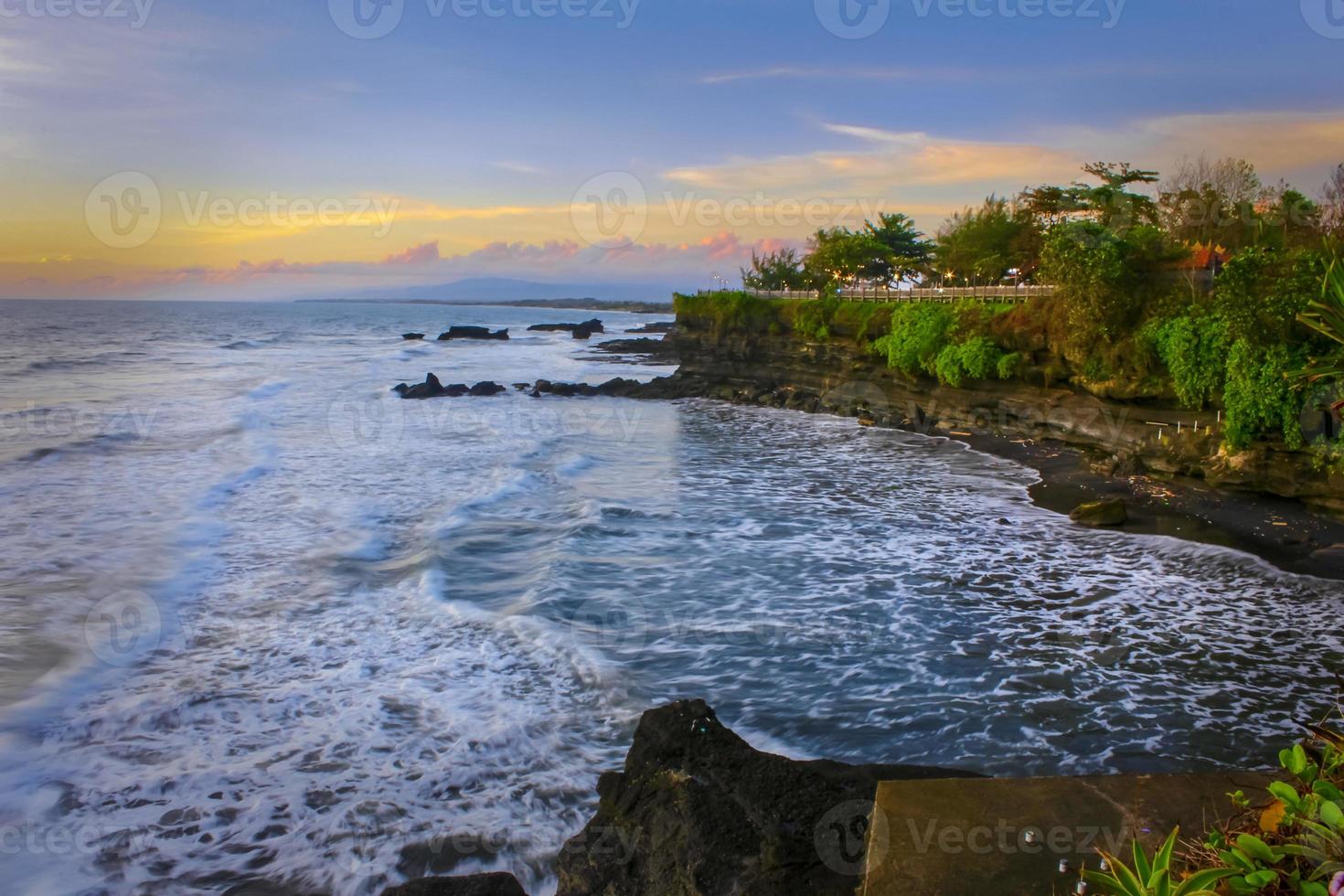 A beauty Sunset over the sea photo