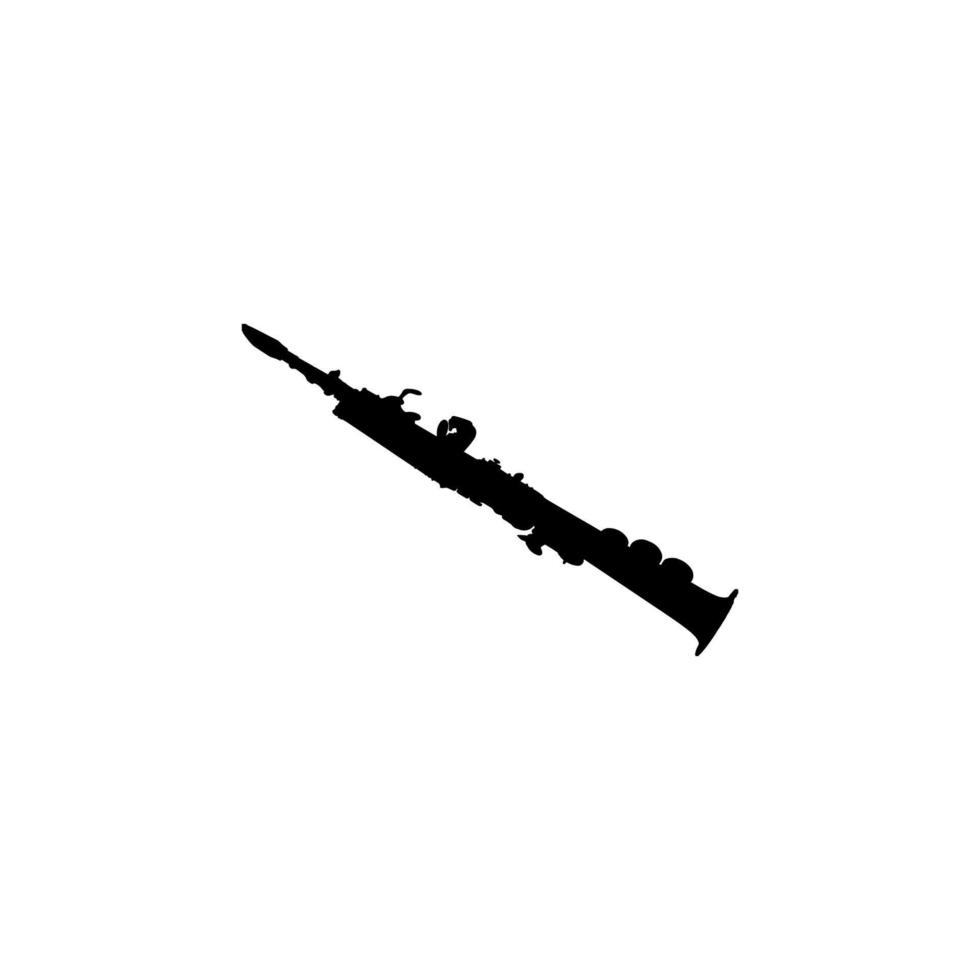 icono de flauta. símbolo de fondo de cartel de festival de música de estilo simple. elemento de diseño del logo de la marca de flauta. impresión de camisetas de flauta. vector para pegatina.