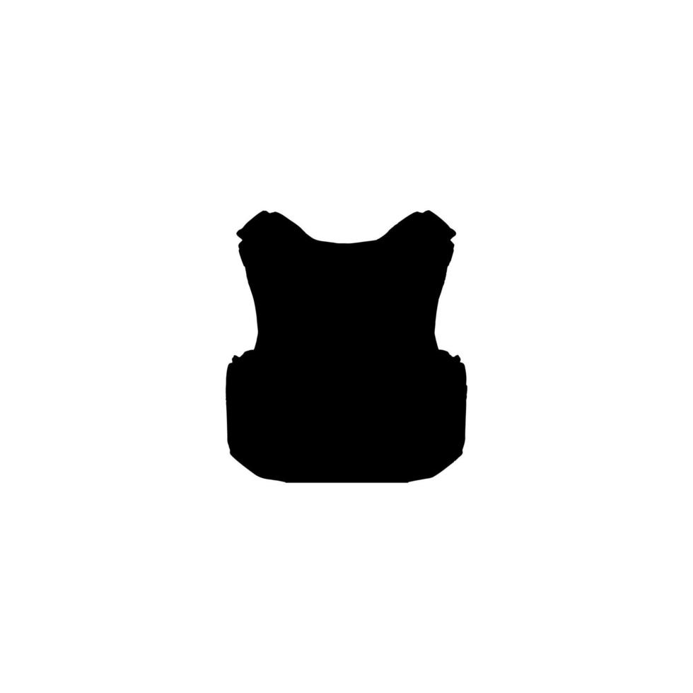Bulletproof icon. Simple style notifying the police poster background symbol. Bulletproof brand logo design element. Bulletproof t-shirt printing. Vector for sticker.