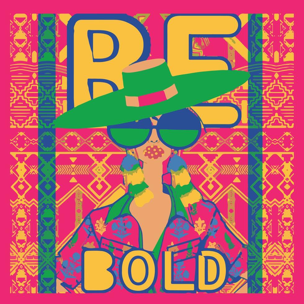 Unique Pattern Design for Textile and social media post vector