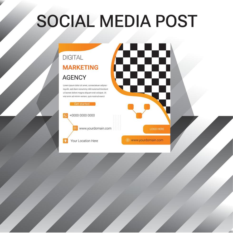 social media design vector