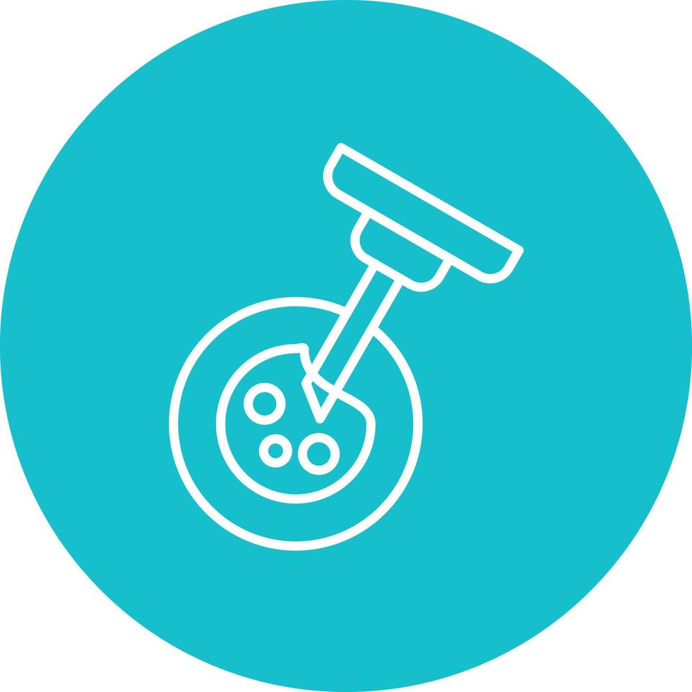 In Vitro Fertilization Line Circle Background Icon vector