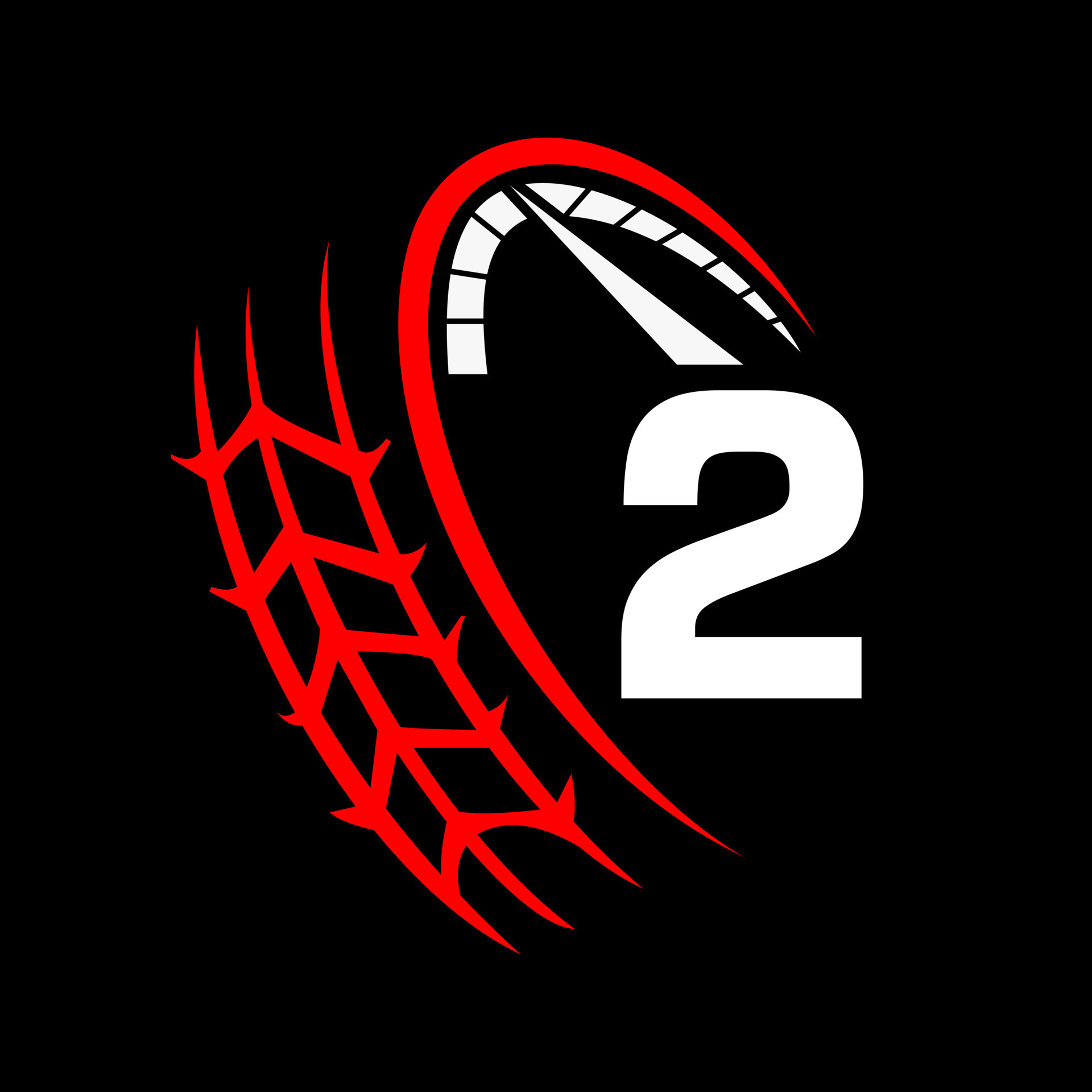Car Automotive Logo On Letter 2 Speed Concept Sport Car Template For car-automotive-logo-on-letter-2-speed-concept-sport-car-template-for