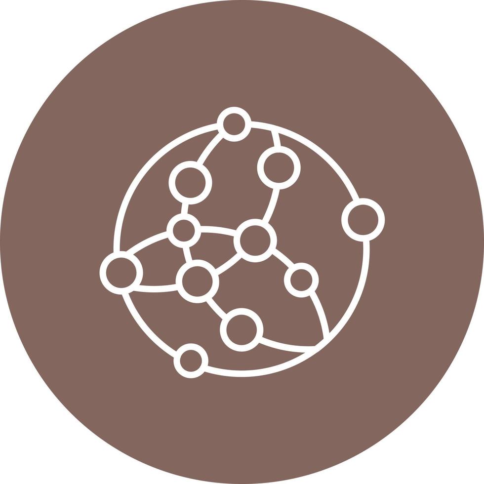 Networking Line Circle Background Icon 17628978 Vector Art at Vecteezy