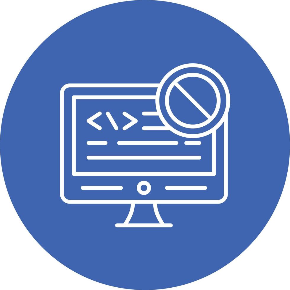 Code Block Line Circle Background Icon 17629898 Vector Art at Vecteezy