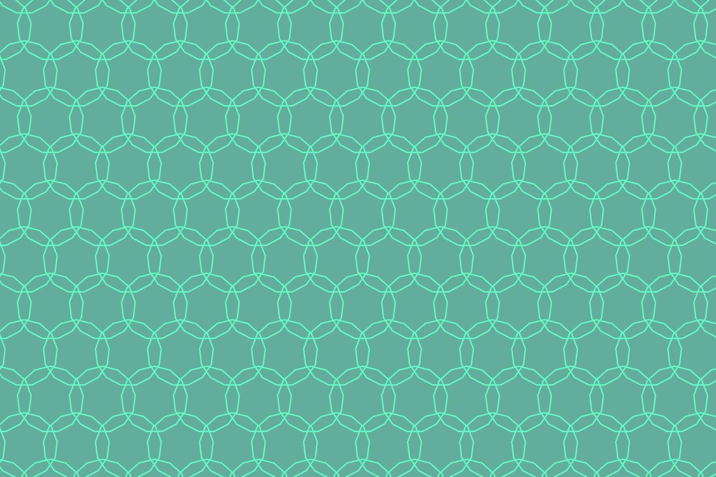 Pattern with geometric elements in retro green tones. abstract background for design vector