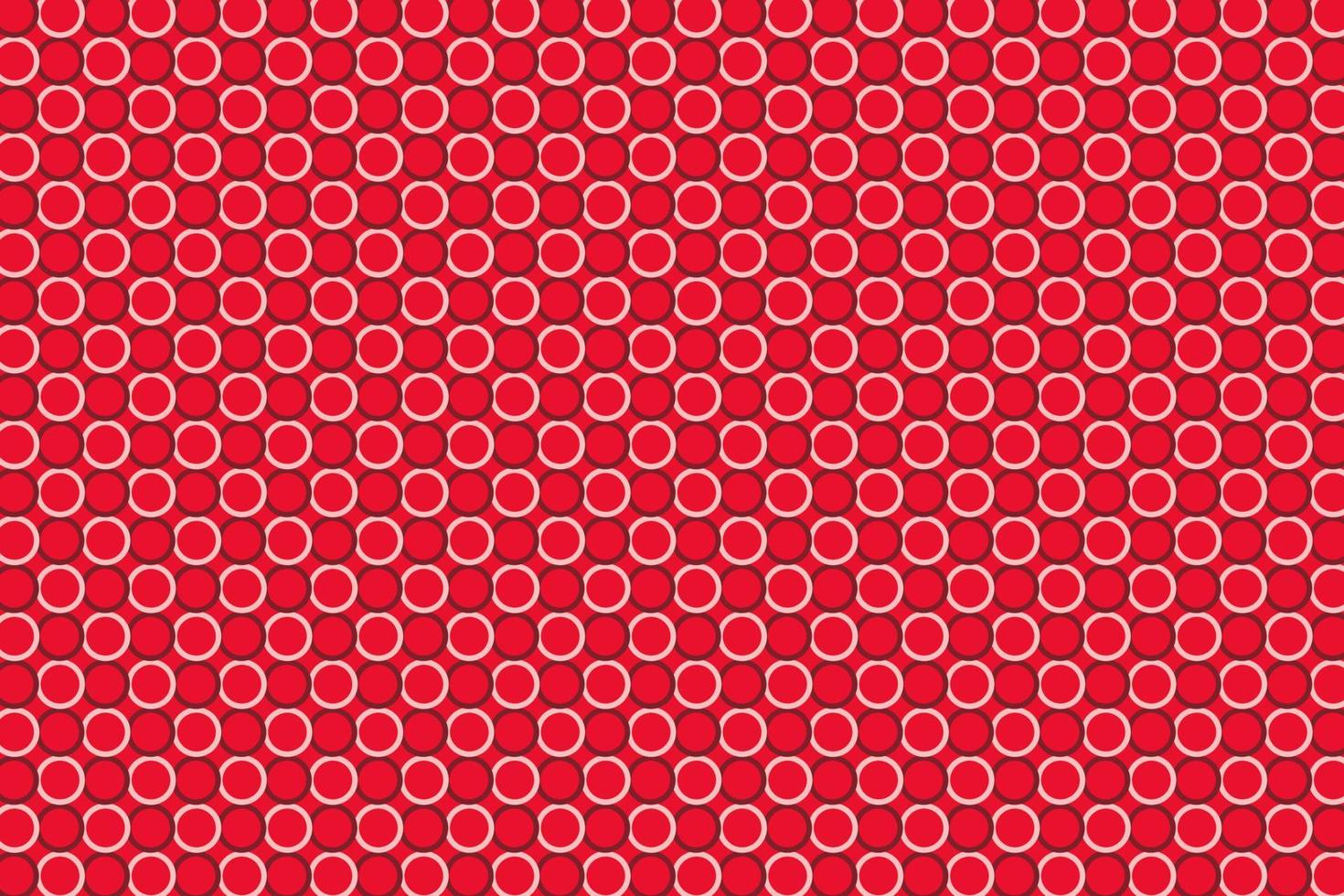 Pattern with geometric elements in red tones gradient abstract background vector