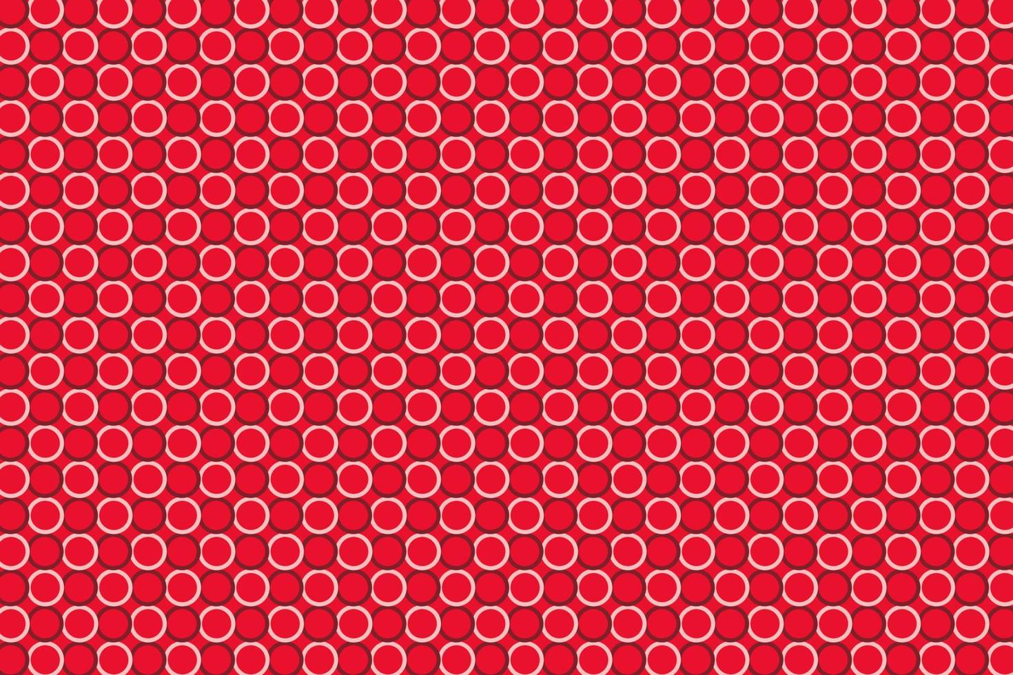 Pattern with geometric elements in red tones gradient abstract background vector