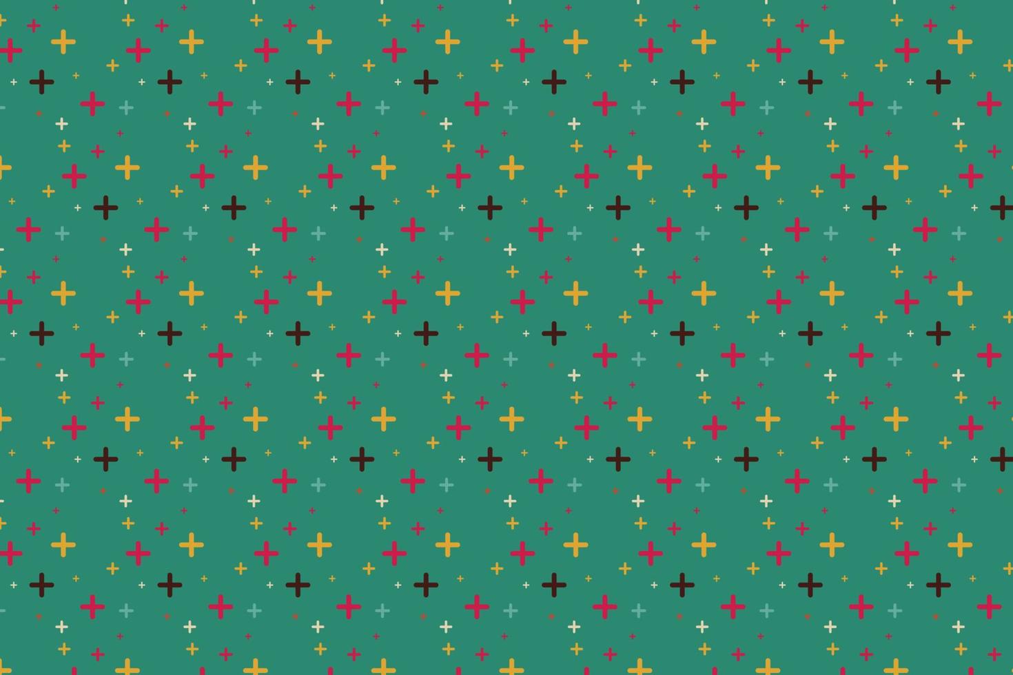 Pattern with geometric elements in retro tones gradient abstract background vector