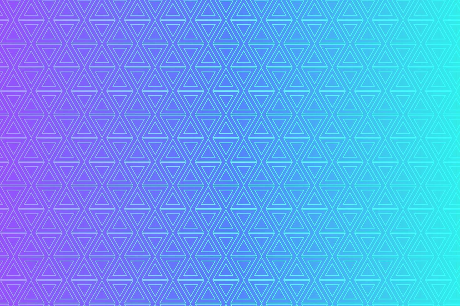 Pattern with geometric elements in blue tones gradient abstract background vector