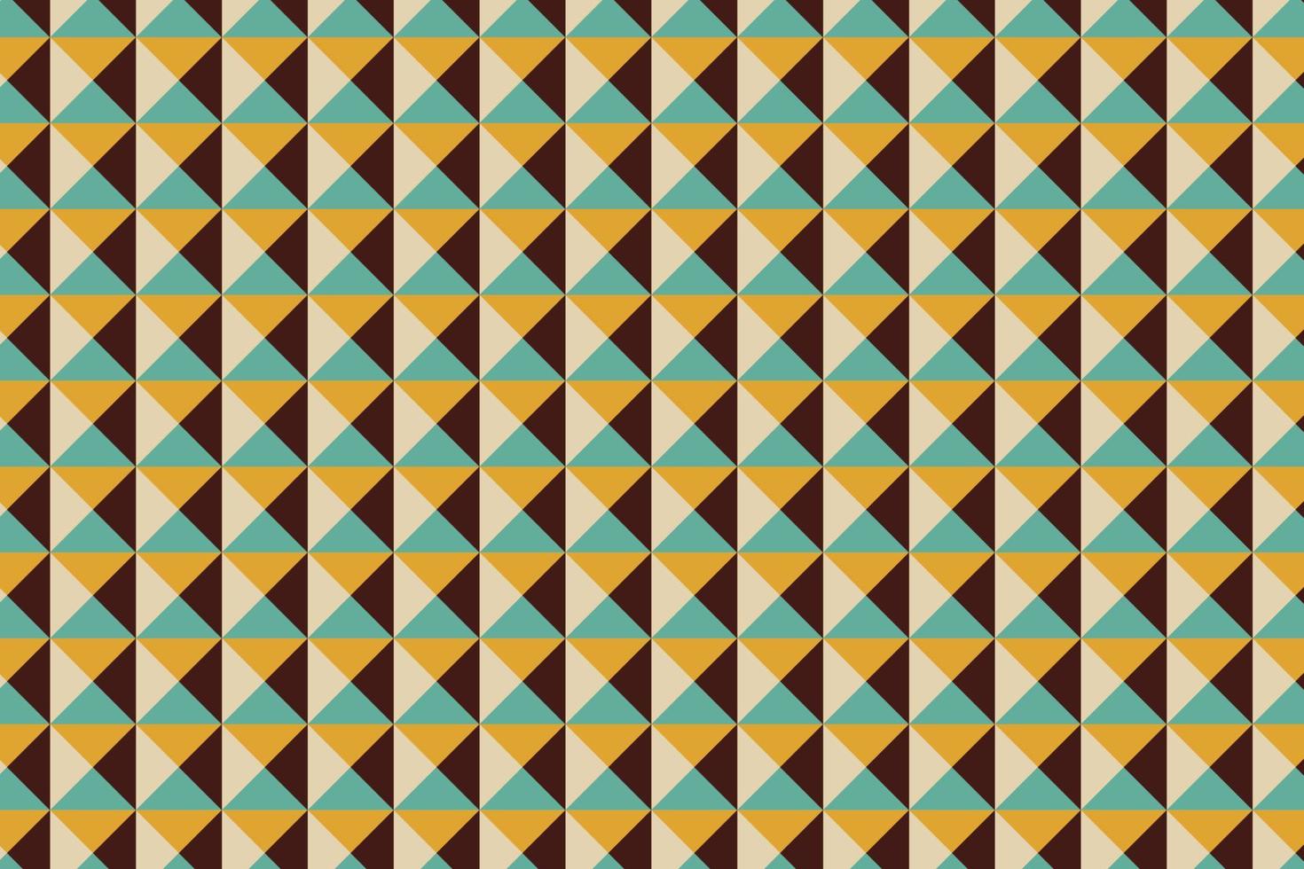 Pattern with geometric elements in retro tones gradient abstract background vector