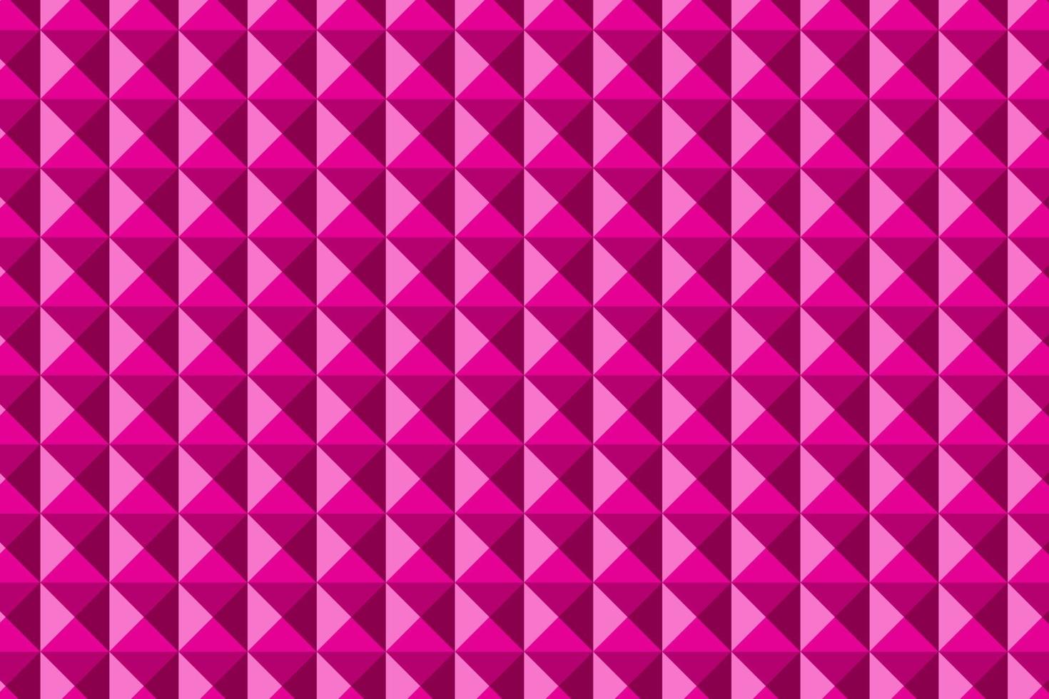 Pattern with geometric elements in pink tones. Gradient abstract background vector
