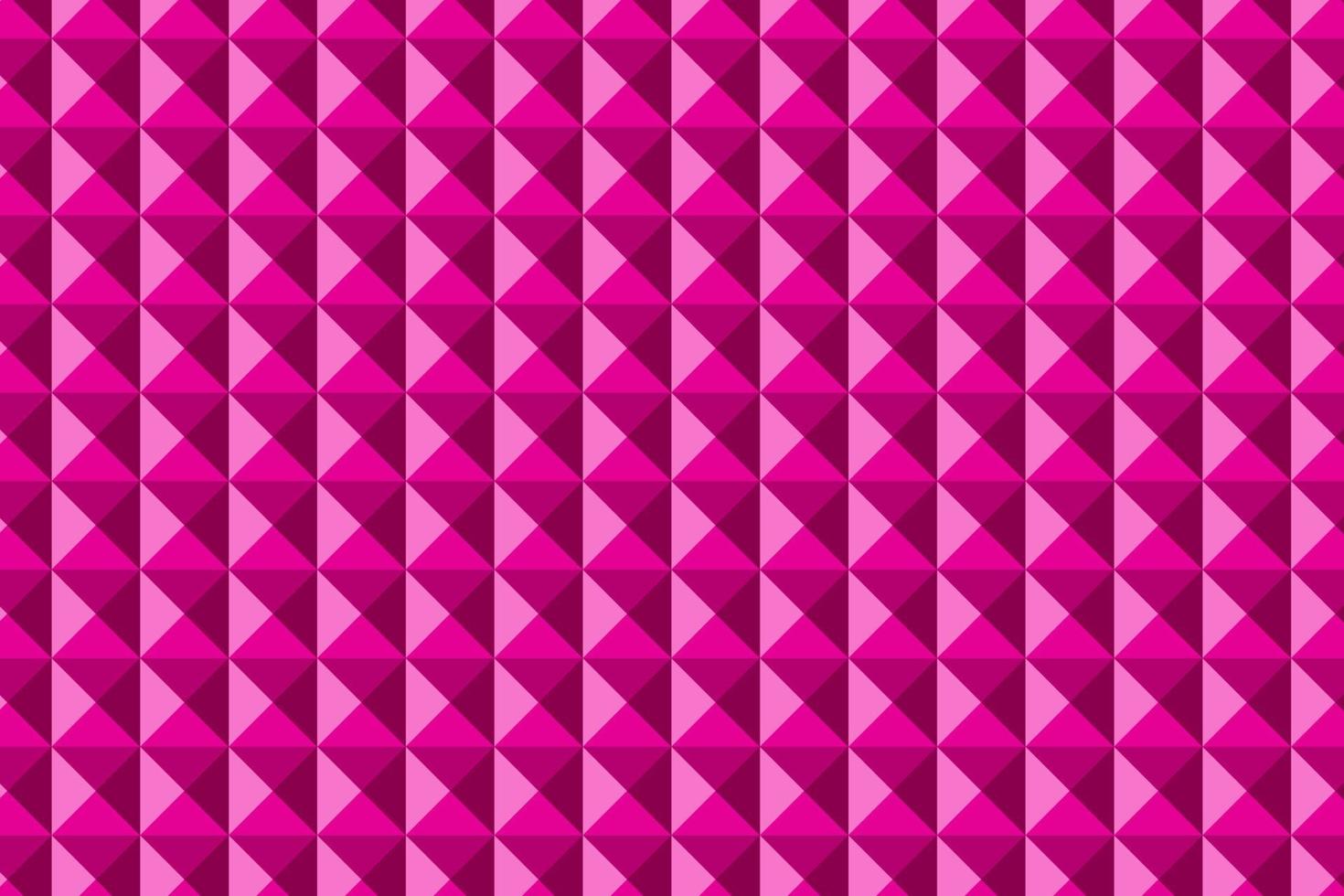 Pattern with geometric elements in pink tones. Gradient abstract background vector