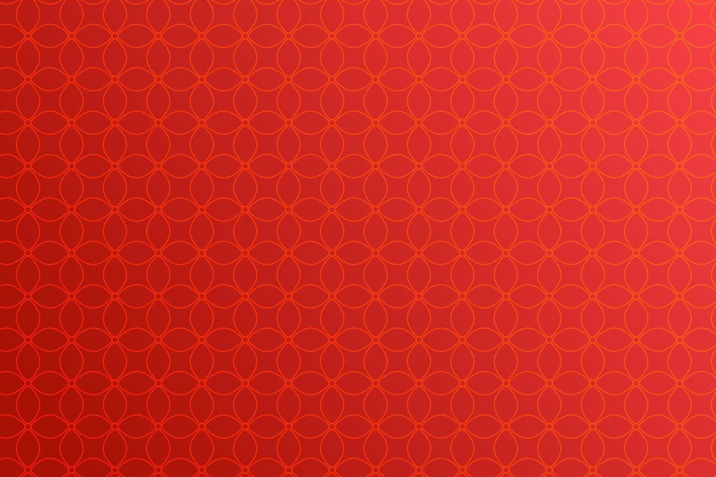 Pattern with geometric elements in red tones, abstract gradient background. vector