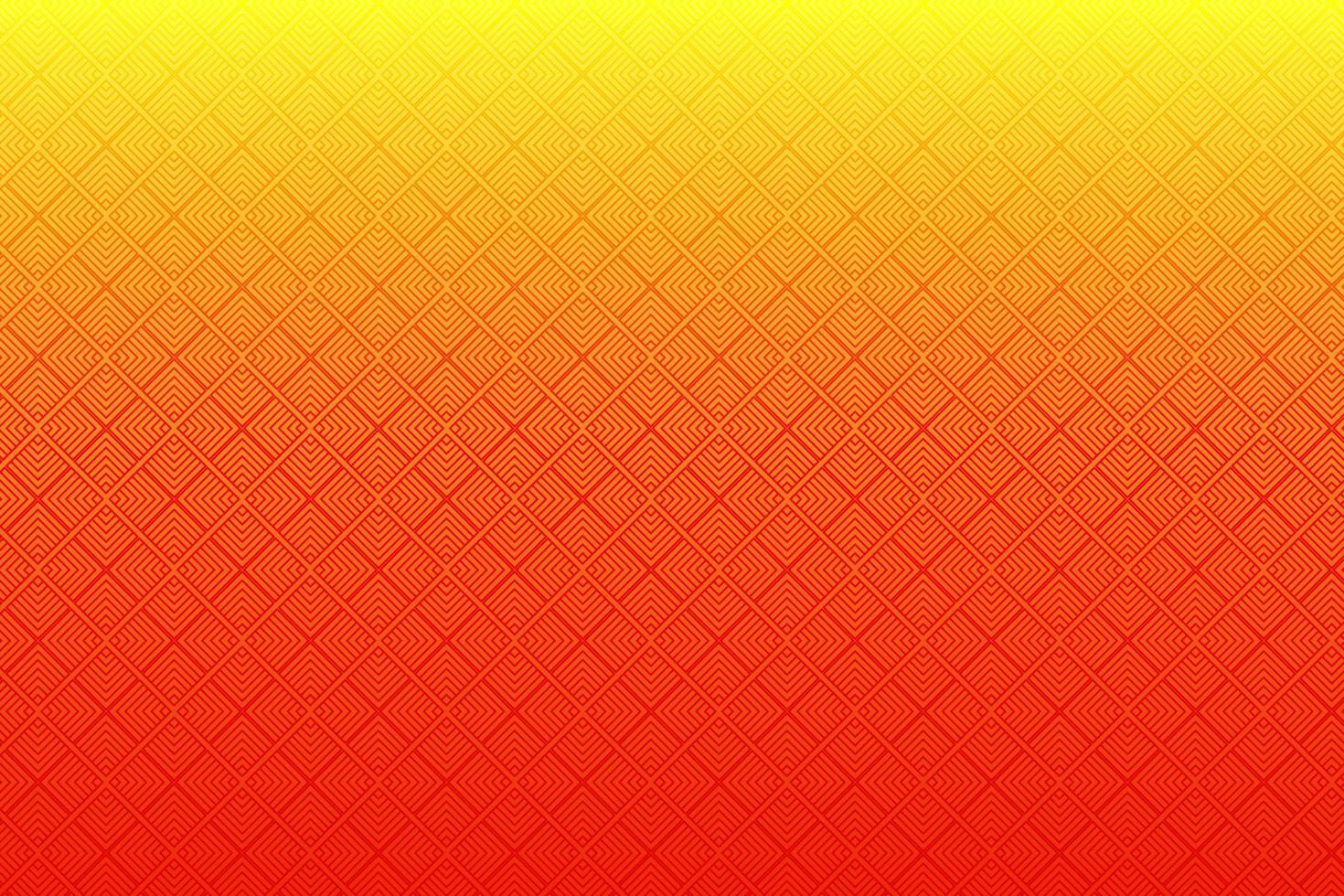 Pattern with geometric elements in yellow-orange tones. abstract gradient background vector