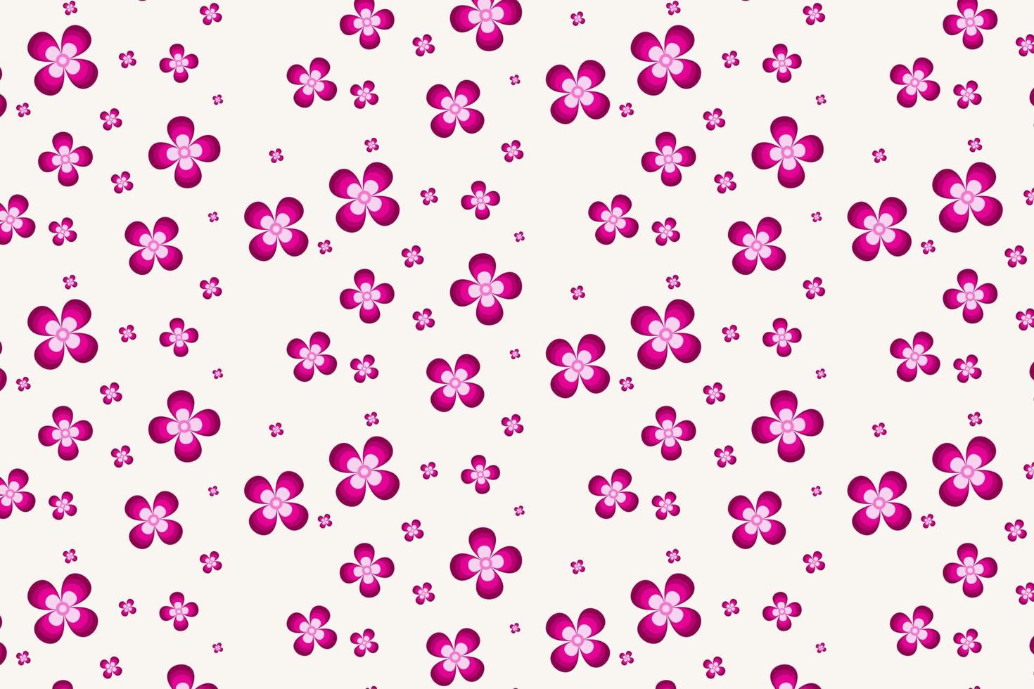 patrón con elementos geométricos florales en tonos rosas, fondo abstracto para el diseño vector