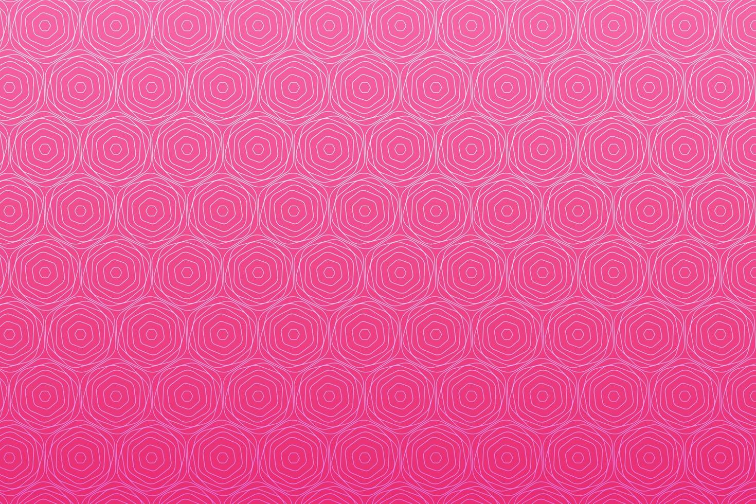 Pattern with geometric elements in pink tones gradient abstract background for design vector