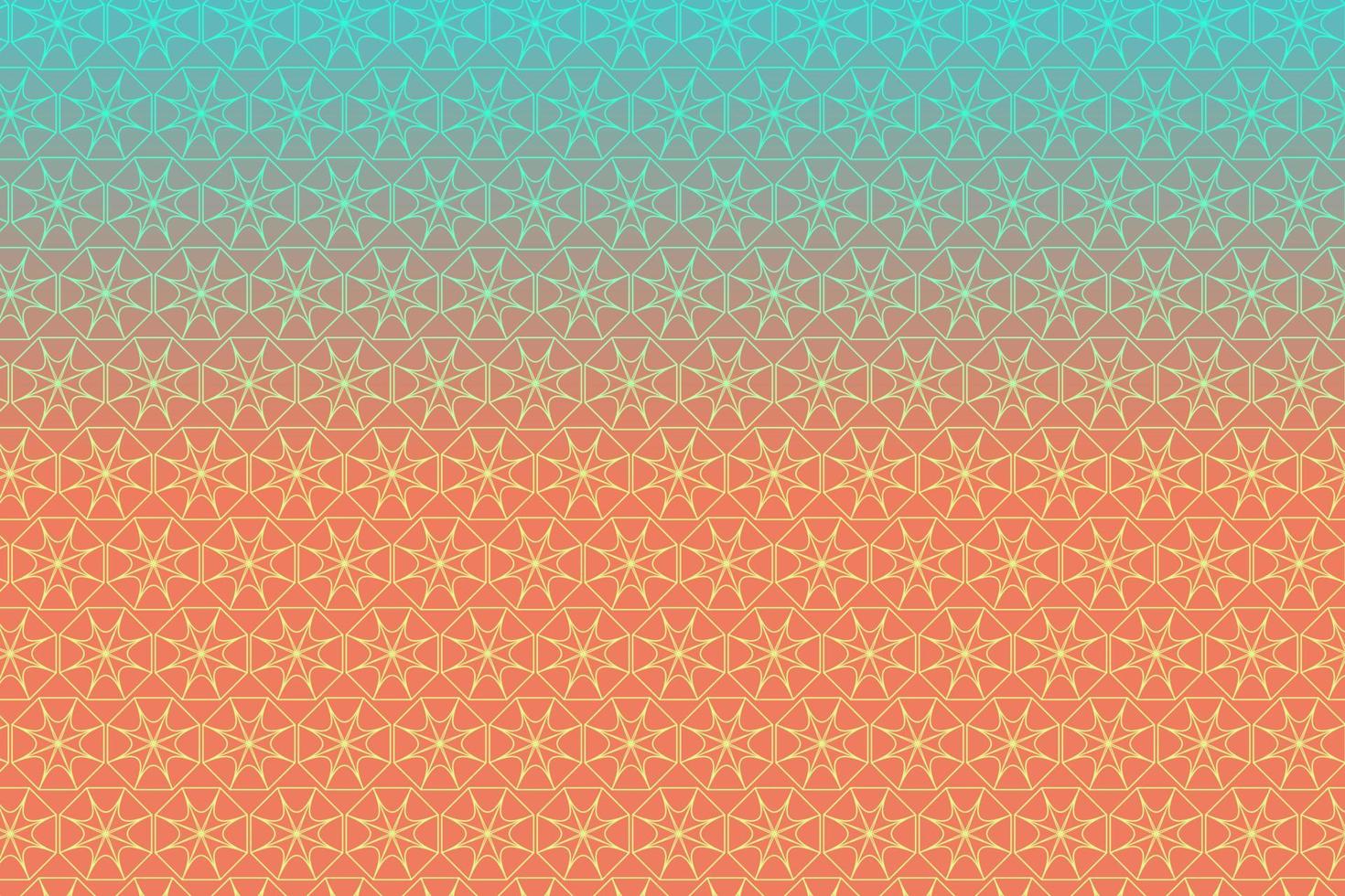 Pattern with geometric elements in blue-orange tones, gradients.abstract background for design. vector