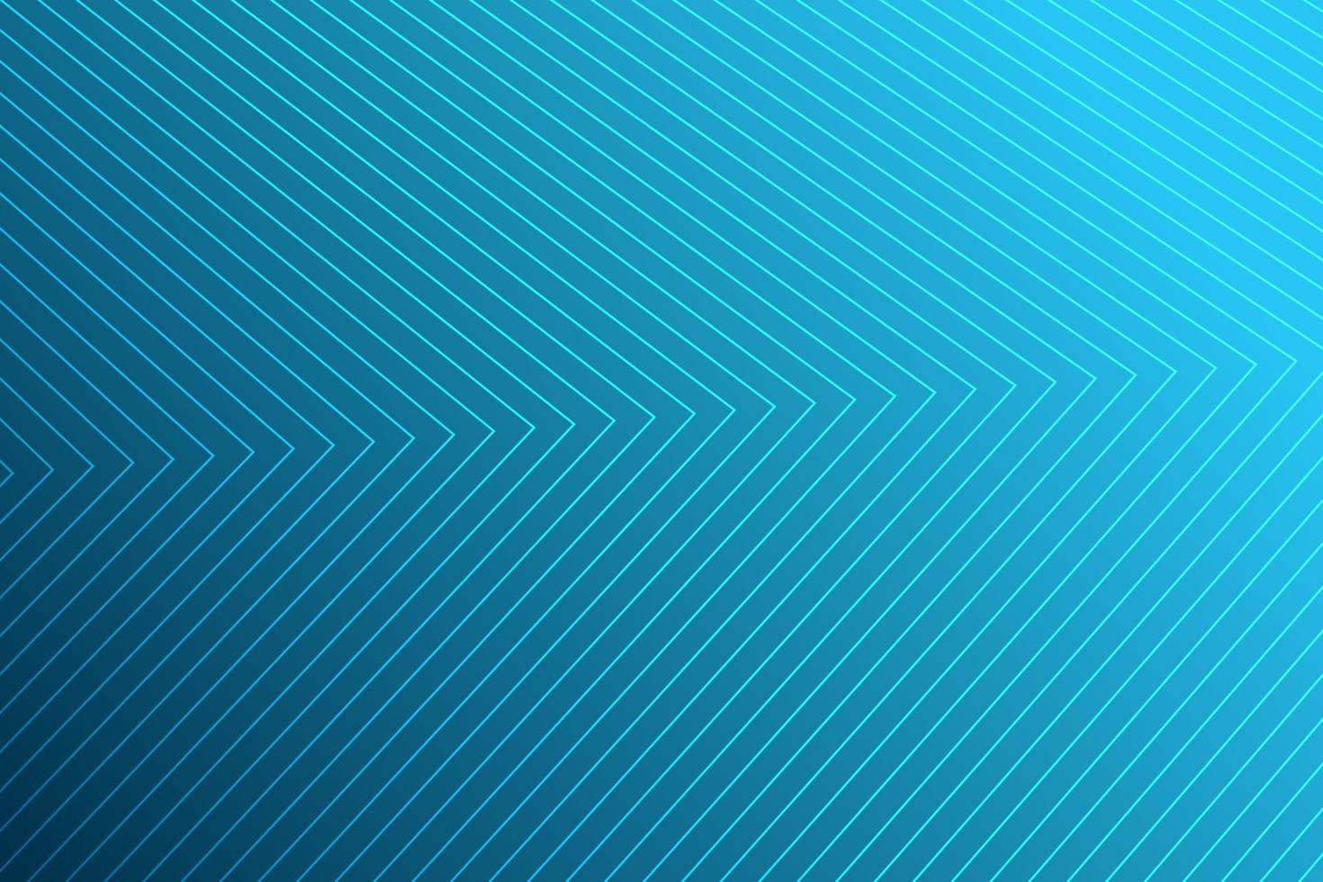 Pattern with geometric elements in blue tones gradient abstract background vector