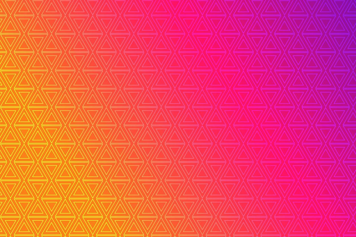 Pattern with geometric elements in multicolored tones. gradient abstract background vector