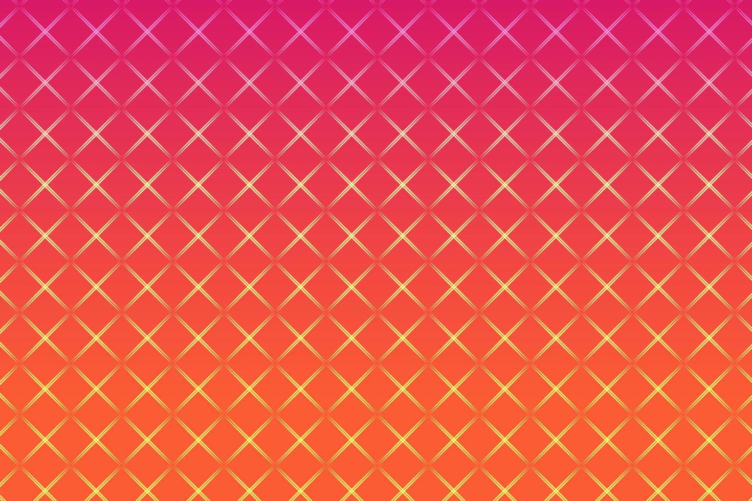 sin fisuras con elementos geométricos en tonos rosa-naranja. fondo degradado abstracto vector