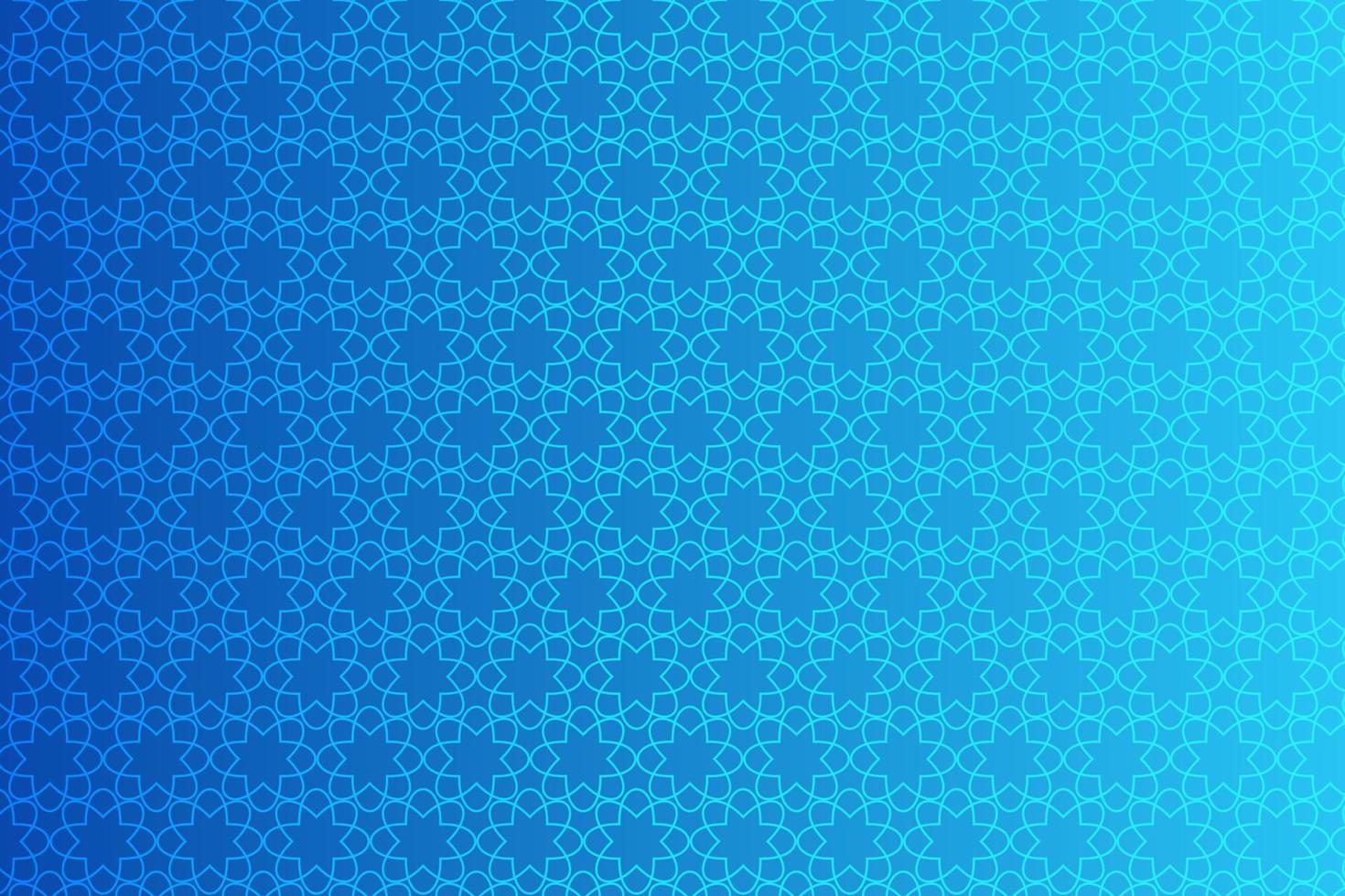 Pattern with geometric elements in blue tones. Abstract gradient background vector