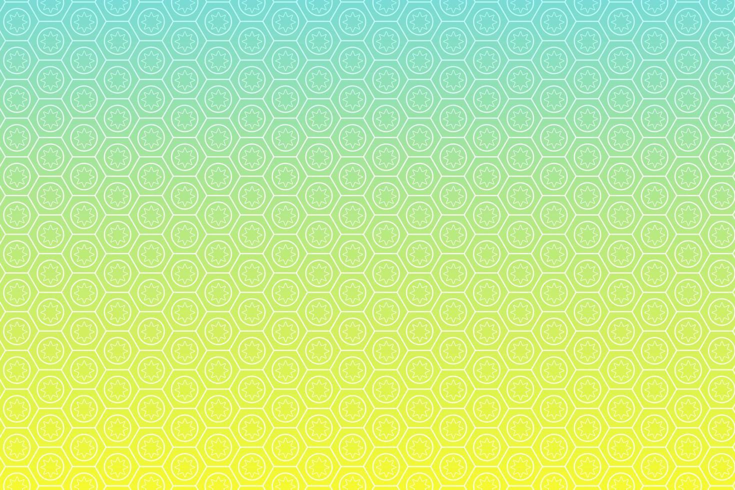 Pattern with geometric elements in yellow-blue tones. Abstract Gradient Background vector