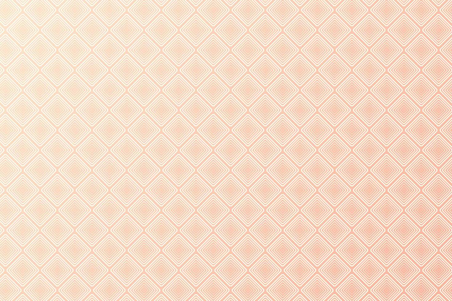 sin fisuras con elementos geométricos en tonos rosa y dorado. fondo degradado abstracto vector