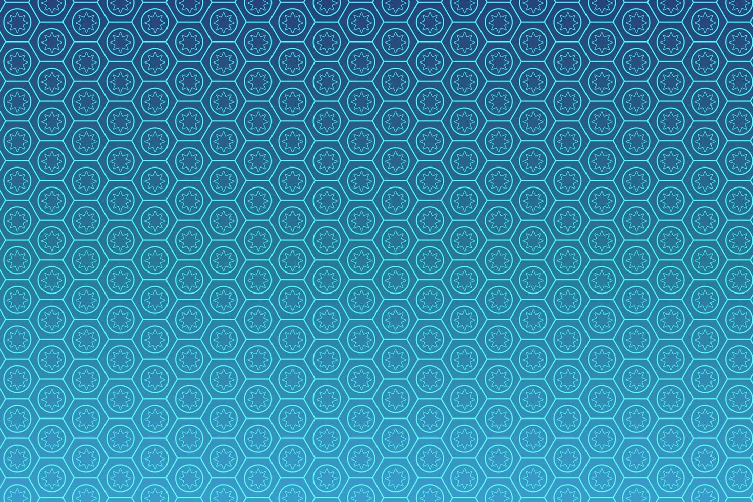 Pattern with geometric elements in blue tones. Abstract gradient background vector