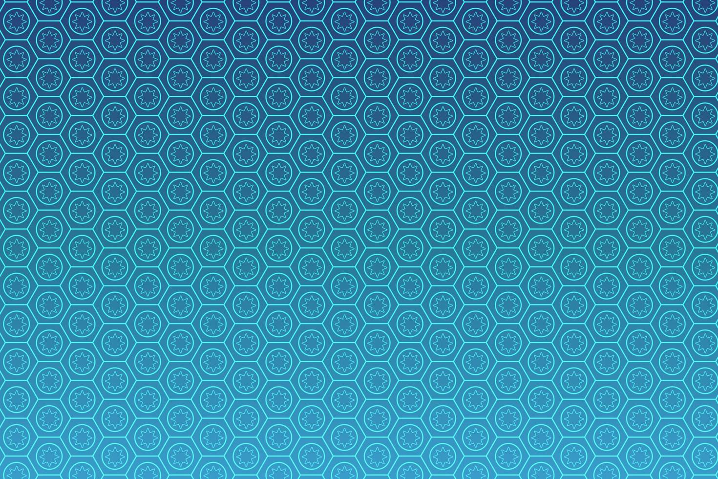 Pattern with geometric elements in blue tones. Abstract gradient background vector