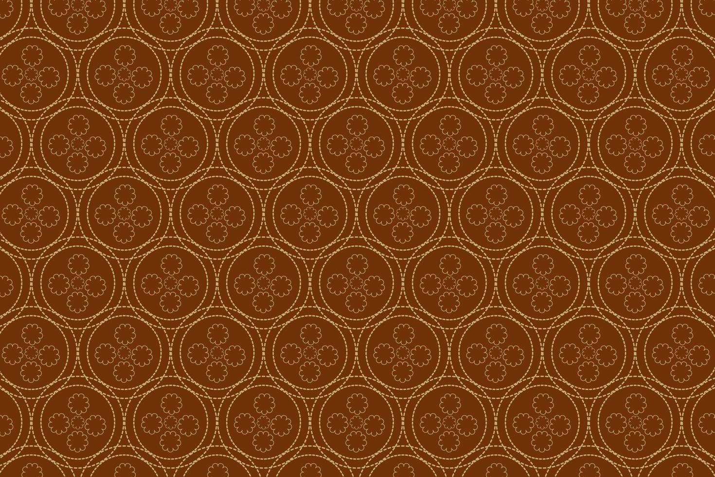 Pattern with geometric elements in orange tones. Abstract Background vector