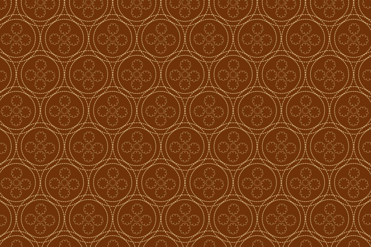 Pattern with geometric elements in orange tones. Abstract Background vector