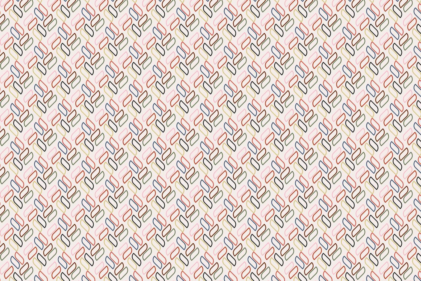 Pattern with geometric elements in retro tones, abstract background for design vector