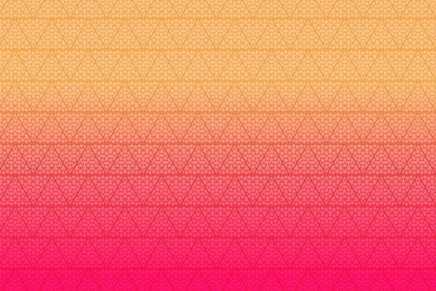 Pattern with geometric elements in pink-gold gradient tones. abstract background for design vector