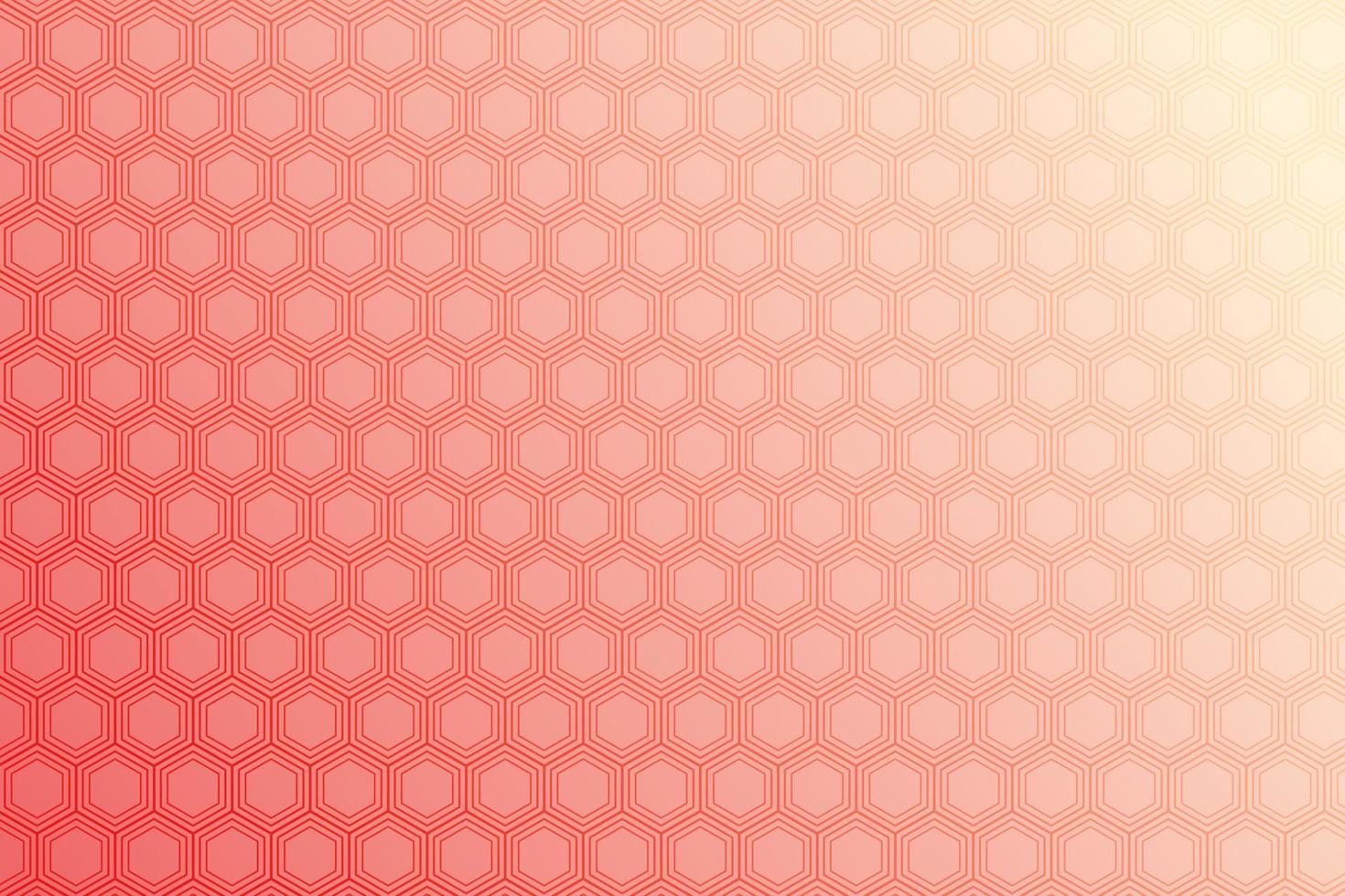 Pattern with geometric elements in pink-gold tones. Gradient abstract background vector