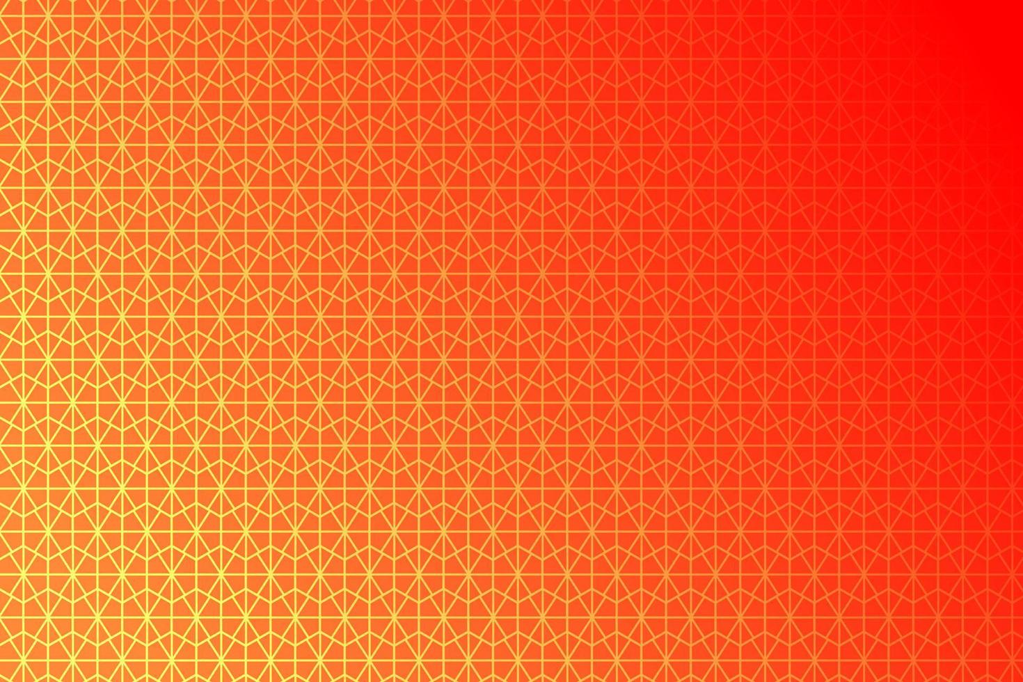 Pattern with geometric elements in yellow-orange tones. abstract gradient background vector