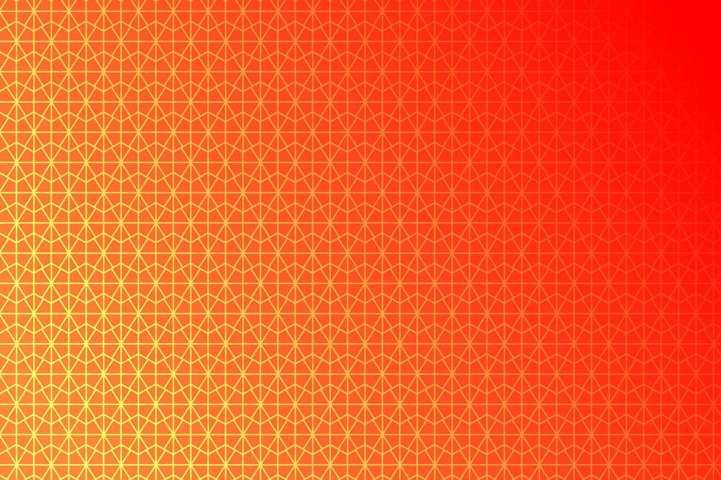 Pattern with geometric elements in yellow-orange tones. abstract gradient background vector