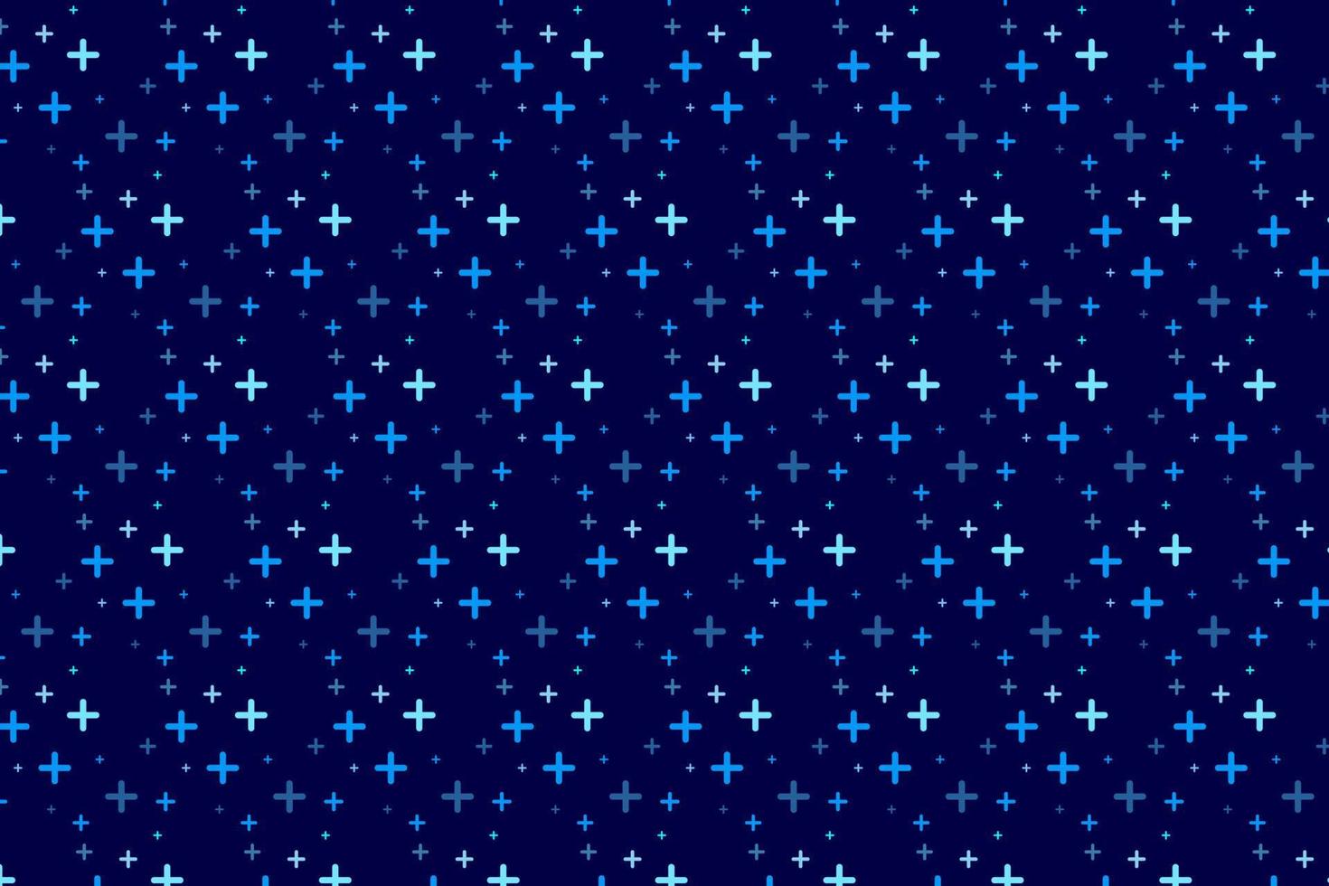 Pattern with geometric elements in blue tones gradient abstract background vector