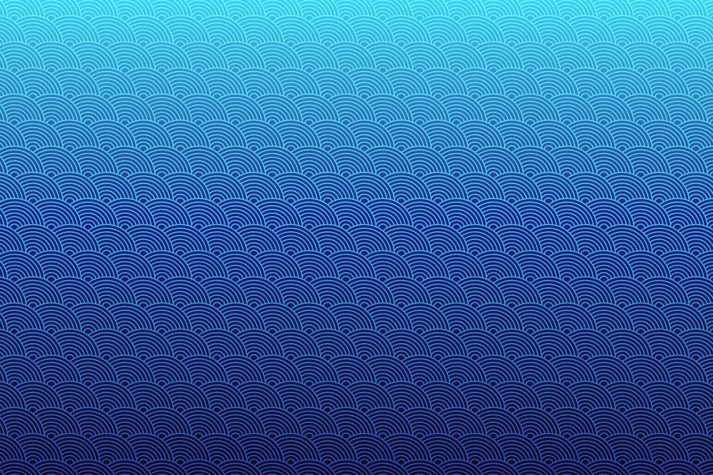 Pattern with geometric elements in blue tones abstract gradient background vector