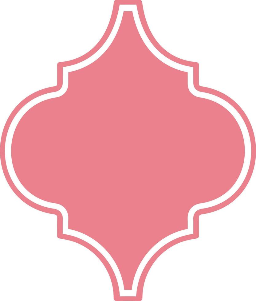 Decorative element in oriental style. vector