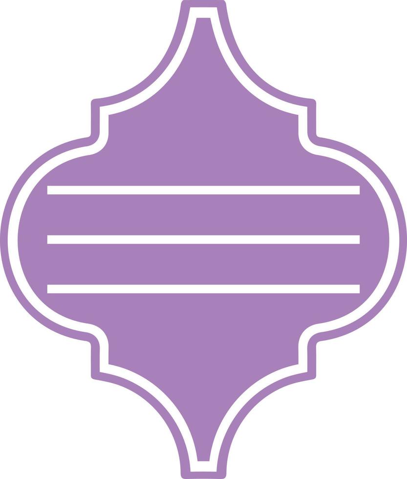 Decorative element in oriental style. vector