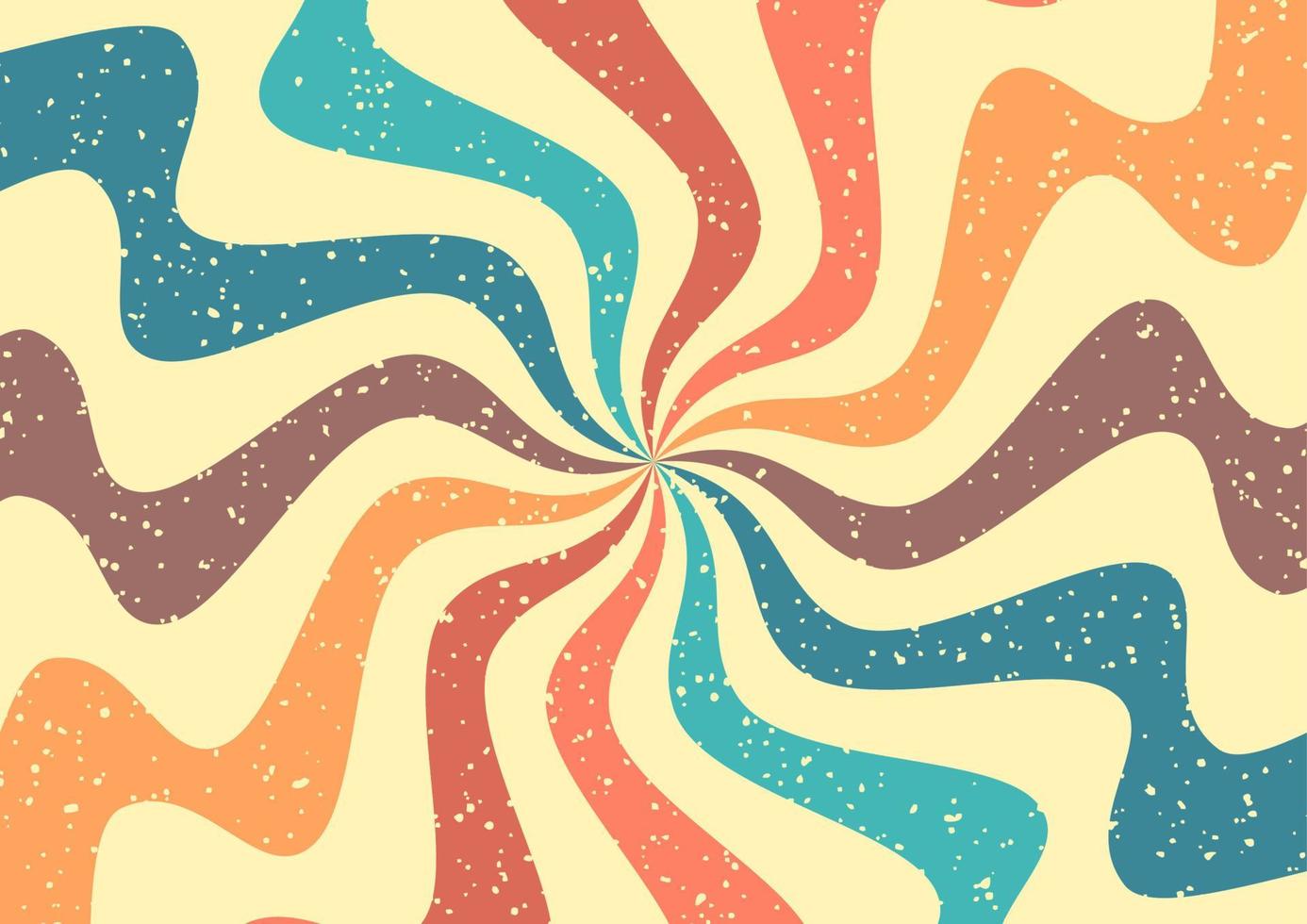 Vintage Retro Style Background With Grunge Texture vector