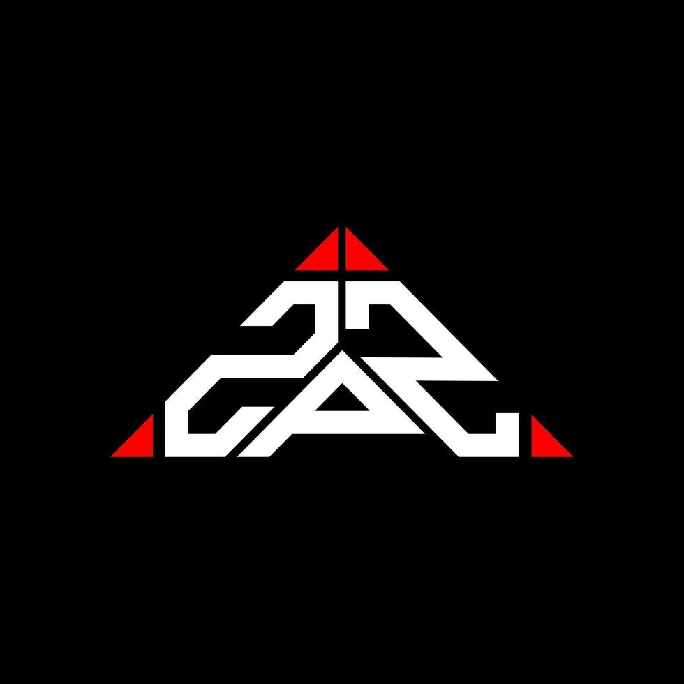 ZPZ letter logo creative design with vector graphic, ZPZ simple and modern logo.